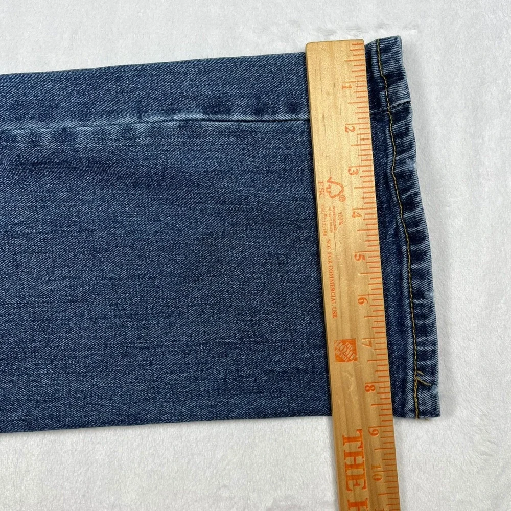 Levi's 527 Slim Bootcut Jeans Mens 33x32 (Fits 32x31) Blue Medium Wash Denim